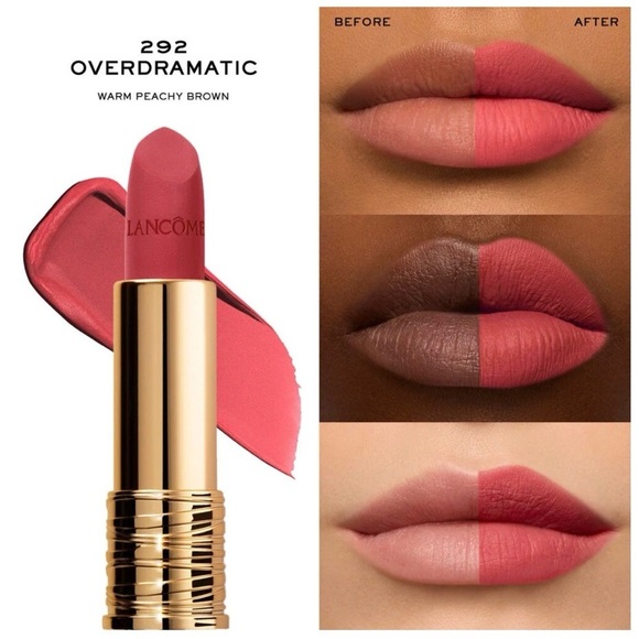 Lancome Other - Lancôme Labsolu Rouge Powdery Drama Matte Lipstick - Shade 292. 3.4g